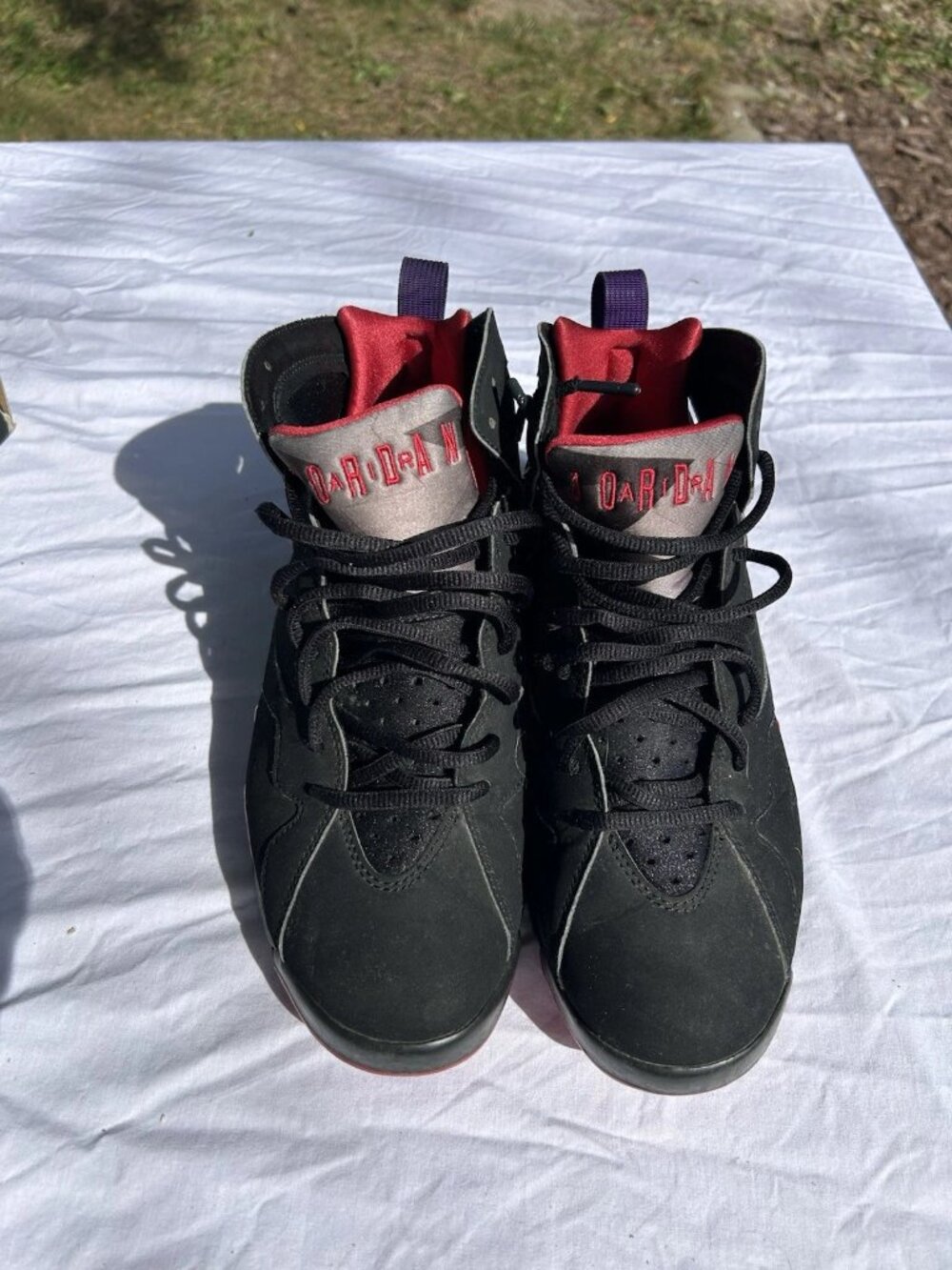 Jordan Air Jordan Prime Fly Mens High Top Basketball Sneakers Black/Red Size 9.5